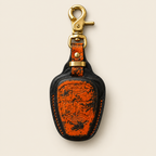 Leather Key Fob Cover Compatible with Jeep Wrangler – Handstitched Smart Key Case