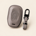 Leather Key Fob Cover Compatible with Indian Scout – Handstitched Smart Key Case