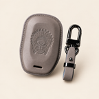 Leather Key Fob Cover Compatible with Indian Scout – Handstitched Smart Key Case