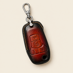 Leather Key Fob Cover Compatible with Ford Ranger – Handstitched Smart Key Case