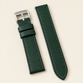 Forest Green Epsom Leather Watch Strap – Handstitched