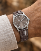 Himalayan Alligator Leather Watch Strap – Handstitched