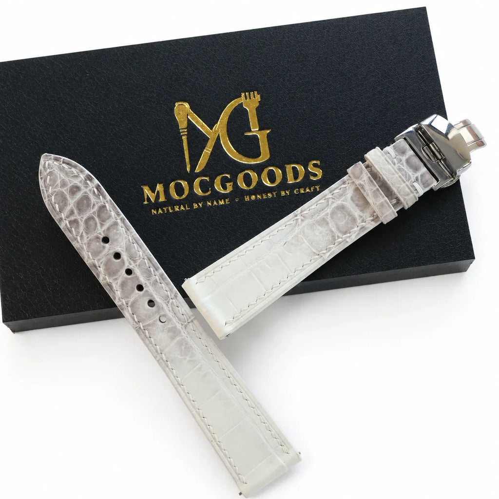 Himalayan Alligator Leather Watch Strap