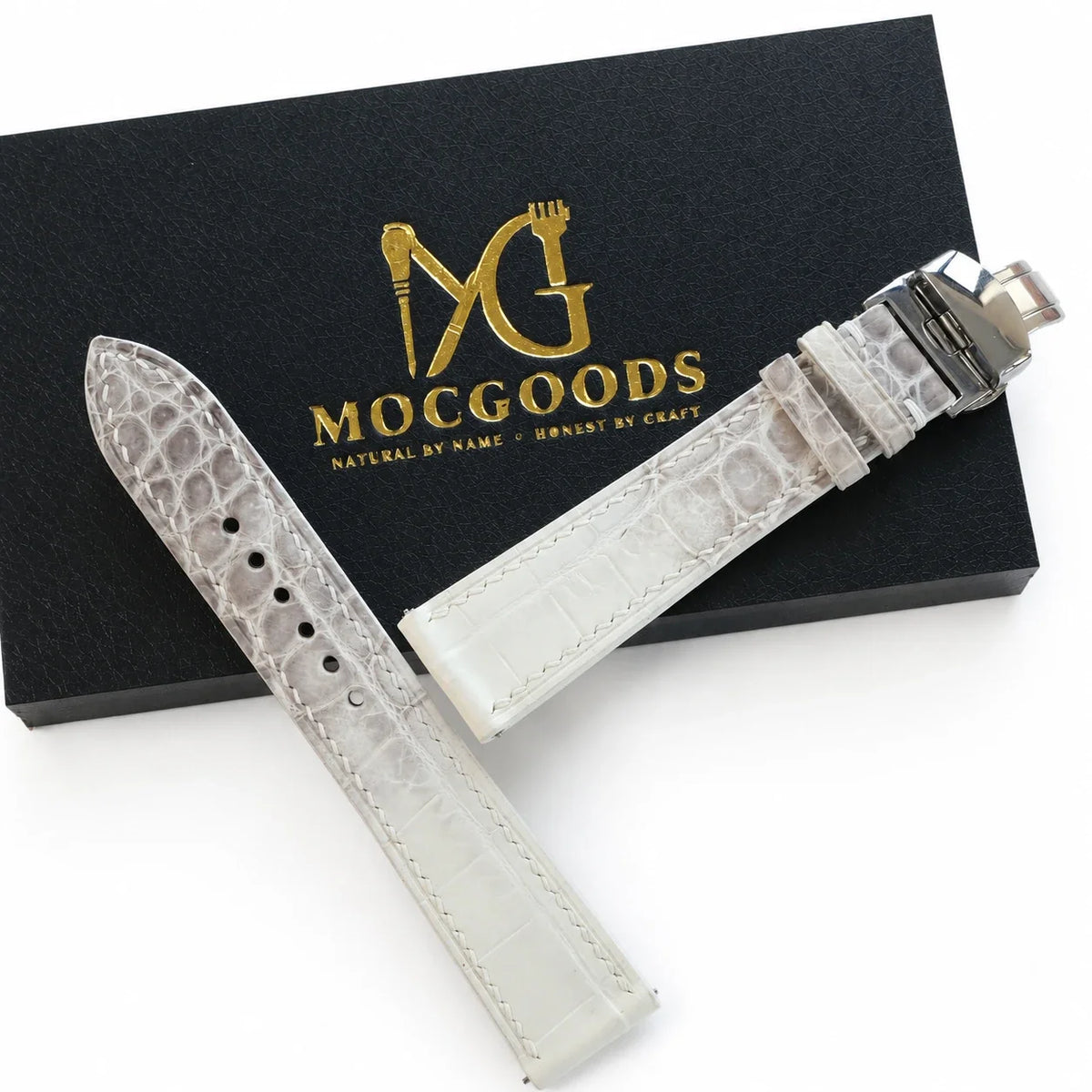 Himalayan Alligator Leather Watch Strap