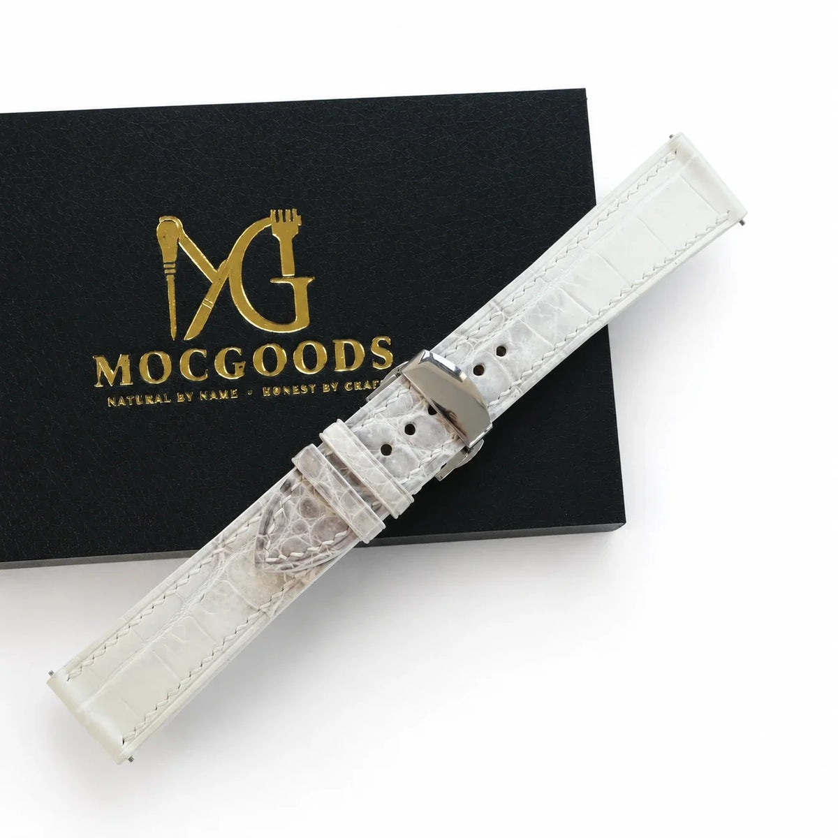 Himalayan Alligator Leather Watch Strap
