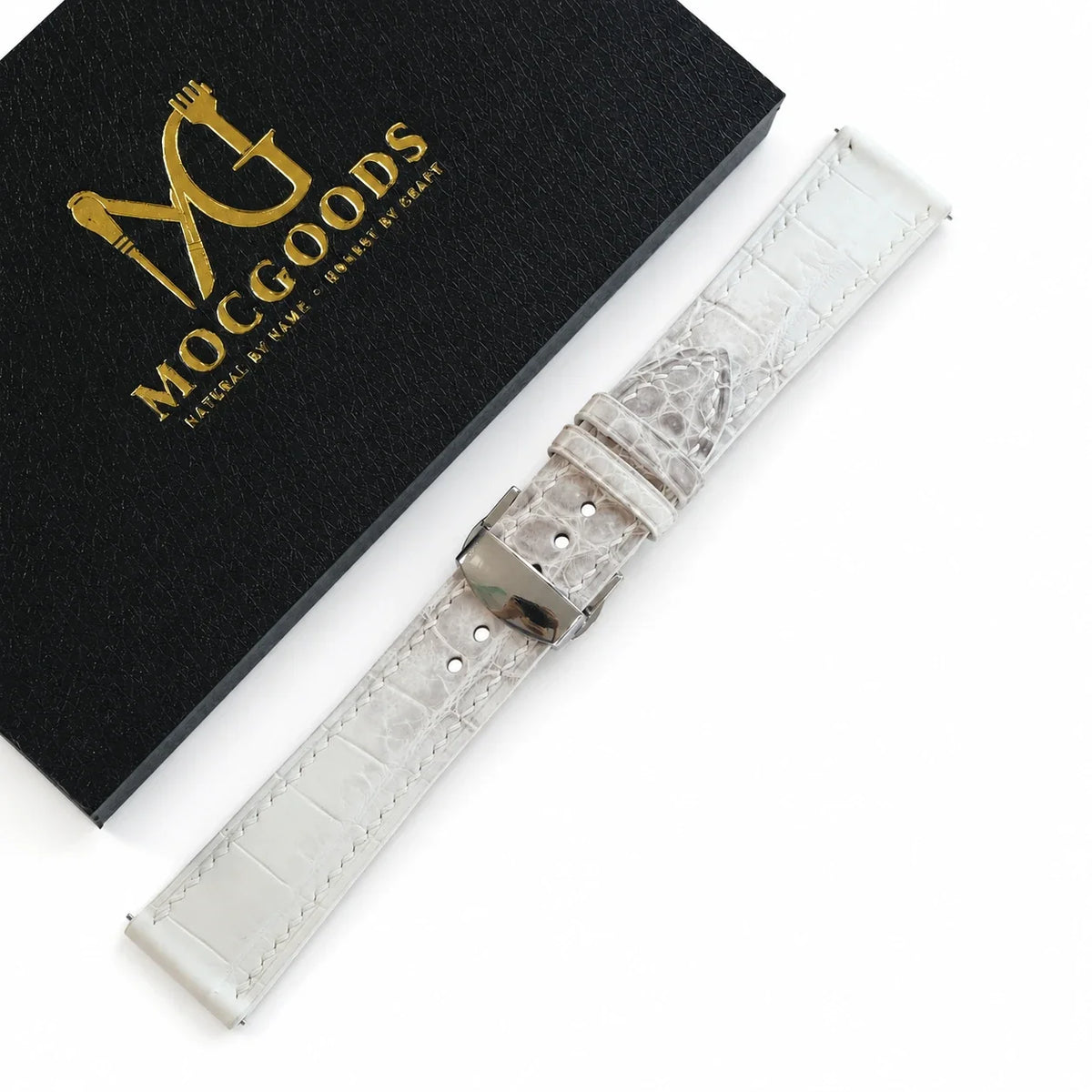 Himalayan Alligator Leather Watch Strap