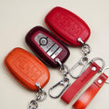 Handcrafted Leather Key Fob Cover Compatible with Lincoln Navigator, Aviator and Nautilus