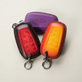 Custom Leather Key Fob Cover Compatible with Lincoln