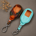 Custom Leather Key Fob Cover Compatible with Maserati - Ghibli, Levante, Grecale