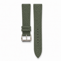 Olive Stingray Leather Watch Strap
