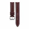 Oxblood Smooth Ostrich Leather Watch Strap