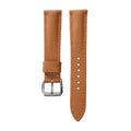 Padded Golden Brown Epsom Leather Watch Strap