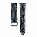 Patina Gray Alligator Leather Watch Strap