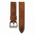 Patina Vintage Cognac Brown Italian Leather Watch Strap