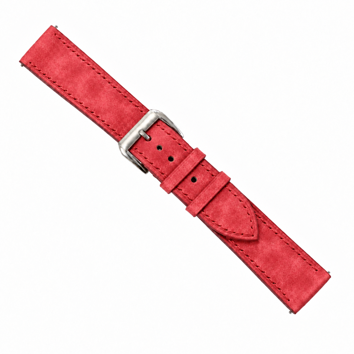 Red Pueblo Leather Watch Strap