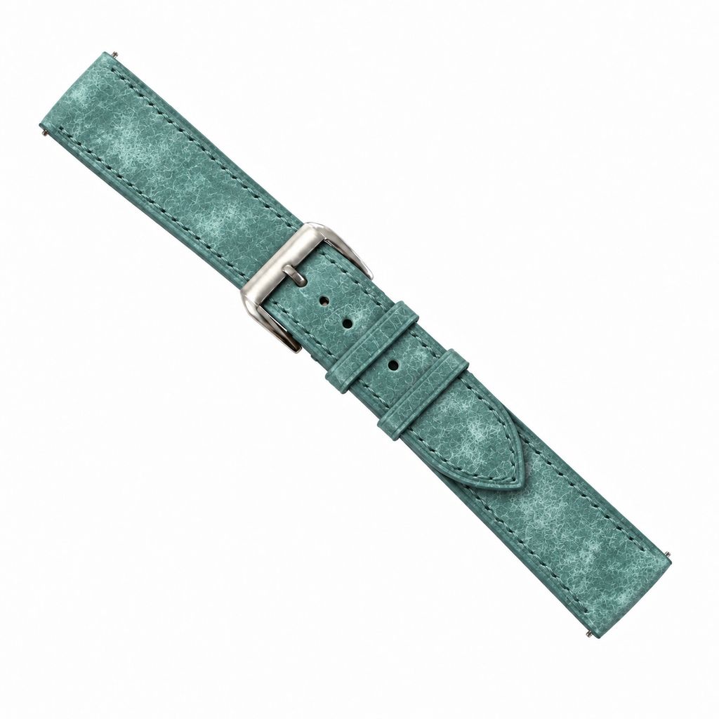 Turquoise Pueblo Leather Watch Strap
