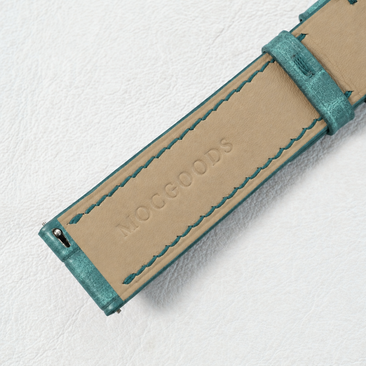 Turquoise Pueblo Leather Watch Strap