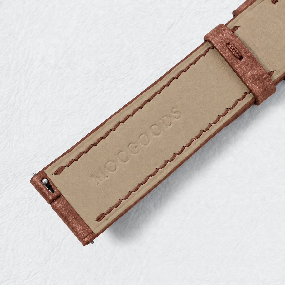 Warm Brown Pueblo Leather Watch Strap