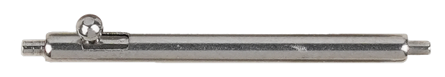 Quick release spring bar with a small lever